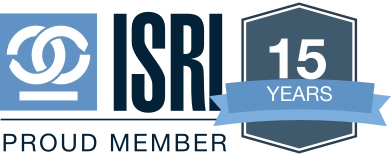 ISRI Proud Member, 15 Years badge.