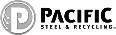 Pacific Steel & Recycling logo.